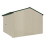 Handi-Heritage Shed H3 3.30X3.30 Roof:Caulfield Green Wall:Merino Front/Rear Single Door