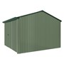 Handi-Heritage Shed H3 3.30X3.30 Roof:Caulfield Green Wall:Rivergum Front/Rear Single Door