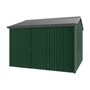 Handi-Heritage Shed H3 3.30X3.30 Roof:Gun Metal Grey Wall:Caulfield Green Front/Rear Single Door