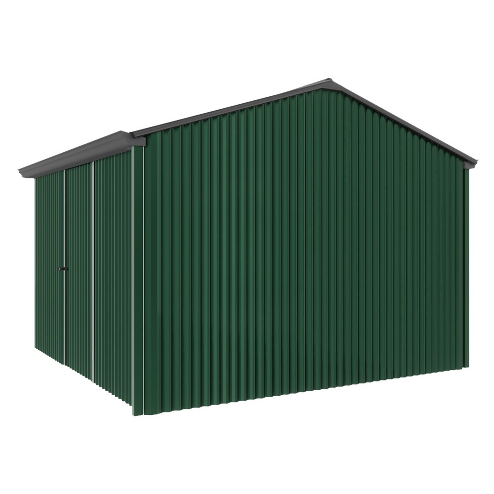 Handi-Heritage Shed H3 3.30X3.30 Roof:Gun Metal Grey Wall:Caulfield Green Front/Rear Single Door