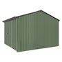 Handi-Heritage Shed H3 3.30X3.30 Roof:Gun Metal Grey Wall:Rivergum Front/Rear Single Door
