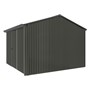 Handi-Heritage Shed H3 3.30X3.30 Roof:Gun Metal Grey Wall:Slate Grey Front/Rear Single Door