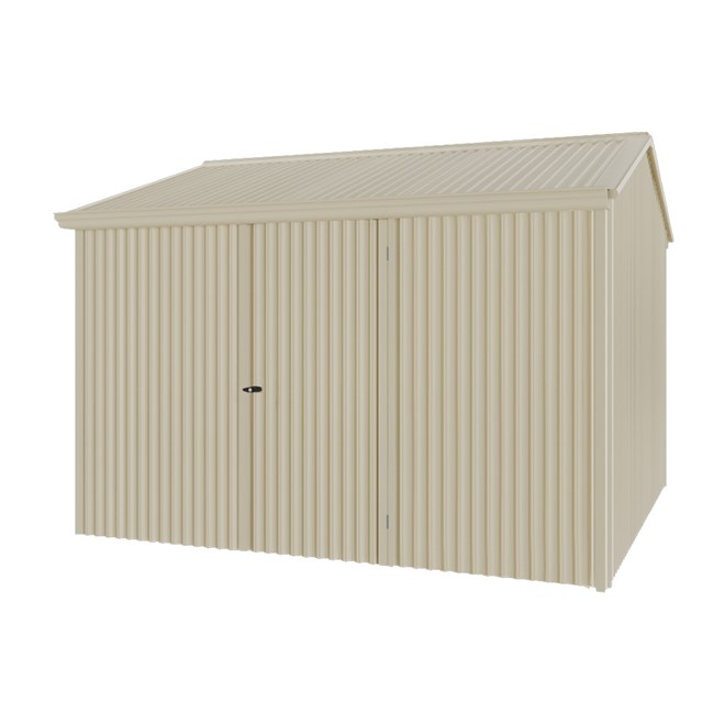 Handi-Heritage Shed H3 3.30X3.30 Roof:Merino Wall:Merino Front/Rear Single Door