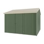 Handi-Heritage Shed H3 3.30X3.30 Roof:Merino Wall:Rivergum Front/Rear Single Door