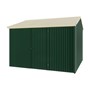 Handi-Heritage Shed H3 3.30X3.30 Roof:Primrose Wall:Caulfield Green Front/Rear Single Door