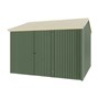 Handi-Heritage Shed H3 3.30X3.30 Roof:Primrose Wall:Rivergum Front/Rear Single Door