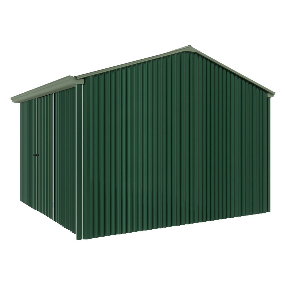 Handi-Heritage Shed H3 3.30X3.30 Roof:Rivergum Wall:Caulfield Green Front/Rear Single Door