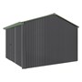 Handi-Heritage Shed H3 3.30X3.30 Roof:Rivergum Wall:Gun Metal Grey Front/Rear Single Door