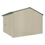 Handi-Heritage Shed H3 3.30X3.30 Roof:Rivergum Wall:Merino Front/Rear Single Door