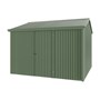 Handi-Heritage Shed H3 3.30X3.30 Roof:Rivergum Wall:Rivergum Front/Rear Single Door