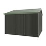 Handi-Heritage Shed H3 3.30X3.30 Roof:Rivergum Wall:Slate Grey Front/Rear Single Door