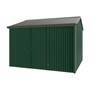 Handi-Heritage Shed H3 3.30X3.30 Roof:Slate Grey Wall:Caulfield Green Front/Rear Single Door
