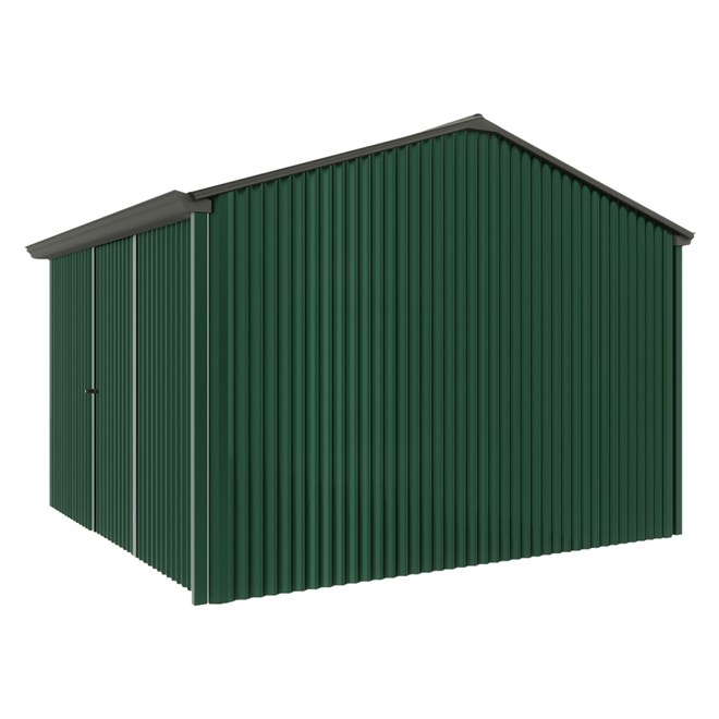 Handi-Heritage Shed H3 3.30X3.30 Roof:Slate Grey Wall:Caulfield Green Front/Rear Single Door