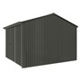 Handi-Heritage Shed H3 3.30X3.30 Roof:Slate Grey Wall:Slate Grey Front/Rear Single Door
