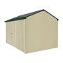 Handi-Heritage Shed H4 3.96X2.52 Roof:Caulfield Green Wall:Primrose Front/Rear Single Door