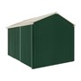 Handi-Heritage Shed H4 3.96X2.52 Roof:Merino Wall:Caulfield Green Front/Rear Single Door