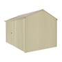 Handi-Heritage Shed H4 3.96X2.52 Roof:Merino Wall:Primrose Front/Rear Single Door