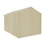 Handi-Heritage Shed H4 3.96X2.52 Roof:Primrose Wall:Primrose Front/Rear Single Door