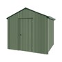 Handi-Heritage Shed H1 2.54X2.52 Roof:Caulfield Green Wall:Rivergum Gable End Single Door