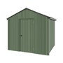 Handi-Heritage Shed H1 2.54X2.52 Roof:Gun Metal Grey Wall:Rivergum Gable End Single Door