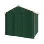 Handi-Heritage Shed H1 2.54X2.52 Roof:Merino Wall:Caulfield Green Gable End Single Door