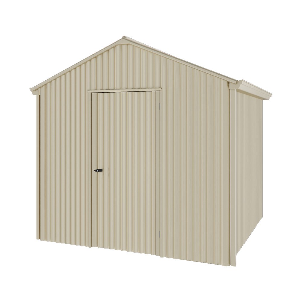 Handi-Heritage Shed H1 2.54X2.52 Roof:Merino Wall:Merino Gable End Single Door