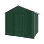 Handi-Heritage Shed H1 2.54X2.52 Roof:Rivergum Wall:Caulfield Green Gable End Single Door
