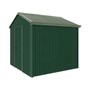 Handi-Heritage Shed H1 2.54X2.52 Roof:Rivergum Wall:Caulfield Green Gable End Single Door
