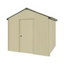 Handi-Heritage Shed H1 2.54X2.52 Roof:Rivergum Wall:Primrose Gable End Single Door