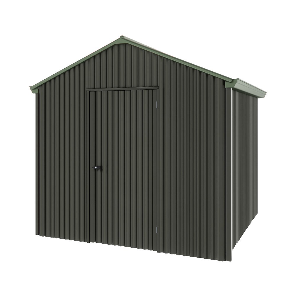 Handi-Heritage Shed H1 2.54X2.52 Roof:Rivergum Wall:Slate Grey Gable End Single Door