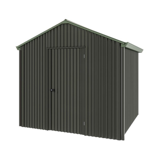 Handi-Heritage Shed H1 2.54X2.52 Roof:Rivergum Wall:Slate Grey Gable End Single Door