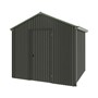 Handi-Heritage Shed H1 2.54X2.52 Roof:Rivergum Wall:Slate Grey Gable End Single Door