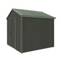 Handi-Heritage Shed H1 2.54X2.52 Roof:Rivergum Wall:Slate Grey Gable End Single Door