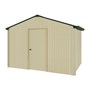 Handi-Heritage Shed H2 3.30X2.52 Roof:Caulfield Green Wall:Primrose Gable End Single Door
