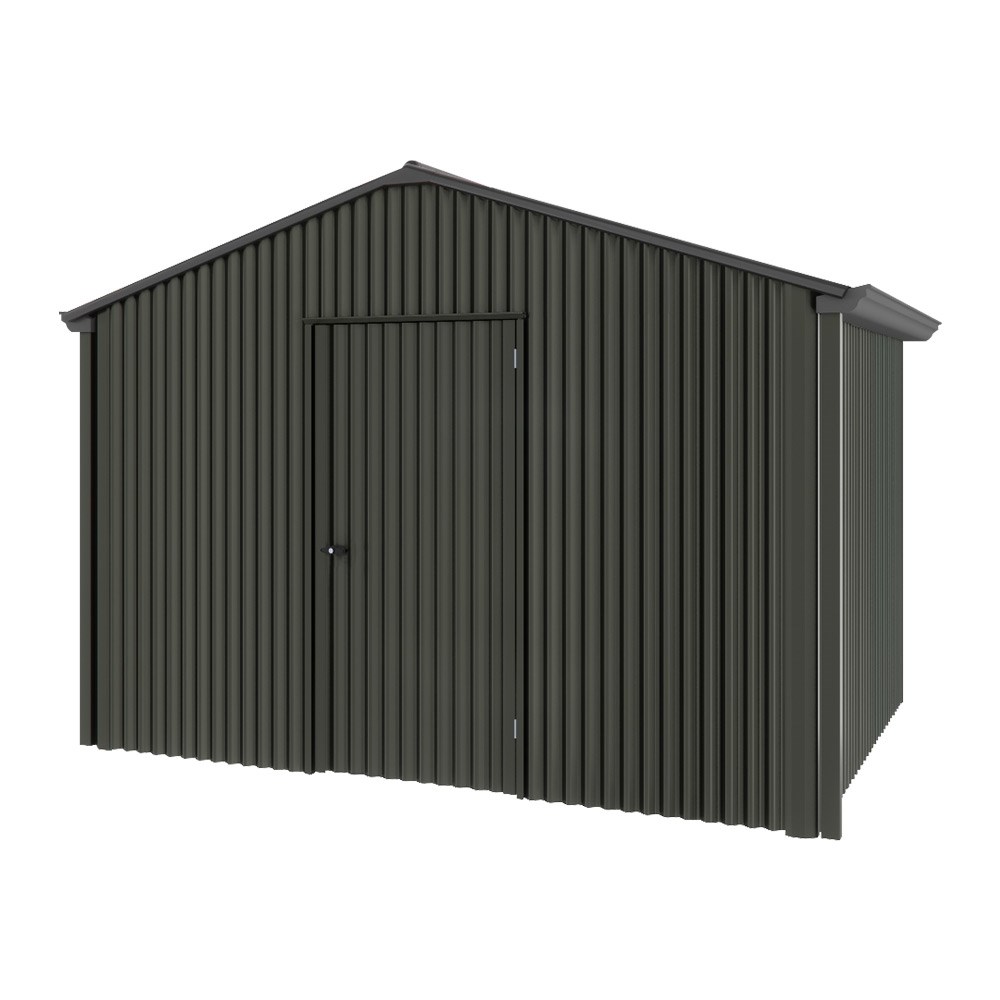 Handi-Heritage Shed H2 3.30X2.52 Roof:Gun Metal Grey Wall:Slate Grey Gable End Single Door