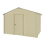 Handi-Heritage Shed H2 3.30X2.52 Roof:Merino Wall:Primrose Gable End Single Door