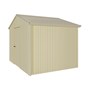 Handi-Heritage Shed H2 3.30X2.52 Roof:Merino Wall:Primrose Gable End Single Door