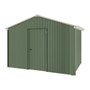 Handi-Heritage Shed H2 3.30X2.52 Roof:Merino Wall:Rivergum Gable End Single Door