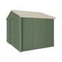 Handi-Heritage Shed H2 3.30X2.52 Roof:Merino Wall:Rivergum Gable End Single Door