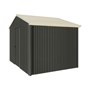 Handi-Heritage Shed H2 3.30X2.52 Roof:Merino Wall:Slate Grey Gable End Single Door