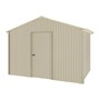 Handi-Heritage Shed H2 3.30X2.52 Roof:Primrose Wall:Merino Gable End Single Door