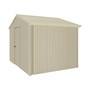 Handi-Heritage Shed H2 3.30X2.52 Roof:Primrose Wall:Merino Gable End Single Door