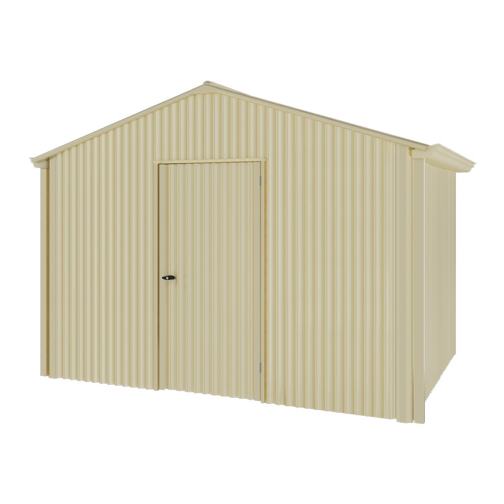 Handi-Heritage Shed H2 3.30X2.52 Roof:Primrose Wall:Primrose Gable End Single Door