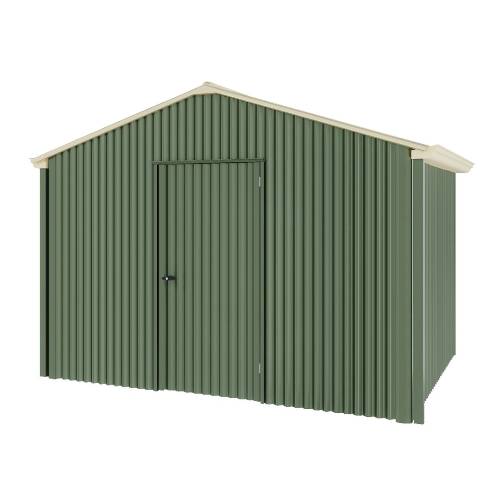 Handi-Heritage Shed H2 3.30X2.52 Roof:Primrose Wall:Rivergum Gable End Single Door
