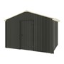 Handi-Heritage Shed H2 3.30X2.52 Roof:Primrose Wall:Slate Grey Gable End Single Door