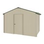 Handi-Heritage Shed H2 3.30X2.52 Roof:Rivergum Wall:Merino Gable End Single Door