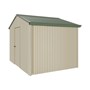 Handi-Heritage Shed H2 3.30X2.52 Roof:Rivergum Wall:Merino Gable End Single Door