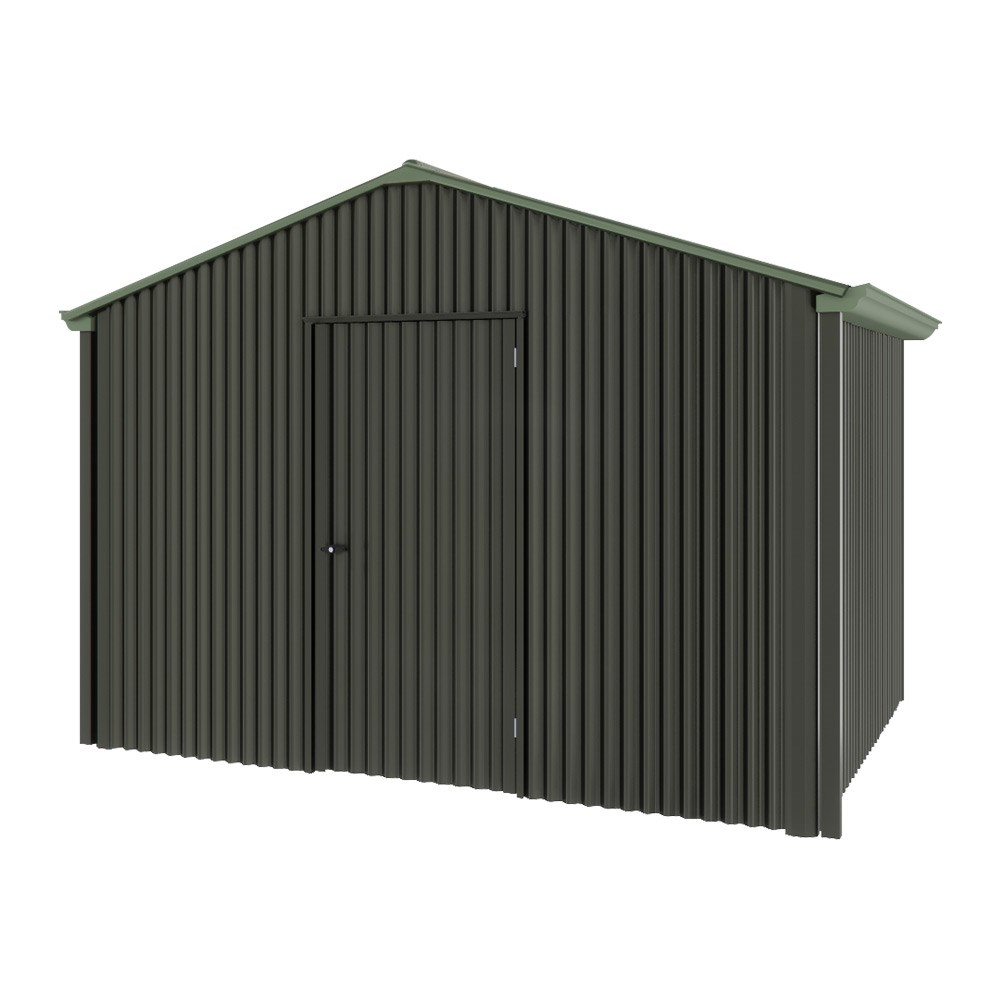 Handi-Heritage Shed H2 3.30X2.52 Roof:Rivergum Wall:Slate Grey Gable End Single Door
