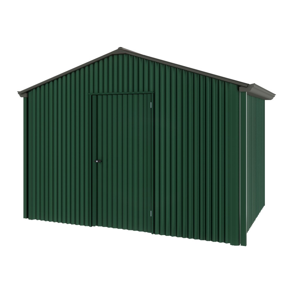 Handi-Heritage Shed H2 3.30X2.52 Roof:Slate Grey Wall:Caulfield Green Gable End Single Door