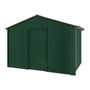 Handi-Heritage Shed H2 3.30X2.52 Roof:Slate Grey Wall:Caulfield Green Gable End Single Door